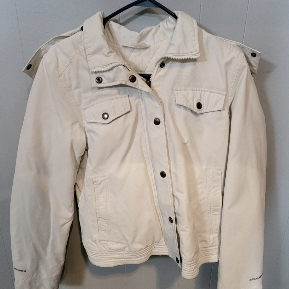 White Eddie Bauer Tall Medium Women's Winter Jacket